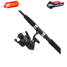 PENN Wrath II 3000 Spinning Combo 7ft Medium Light Fishing Rod picture
