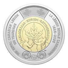 2026 Canada $2 Royal Canadian Legion 100th Anniversary Toonie Non-Colorized 🍁🪙 picture