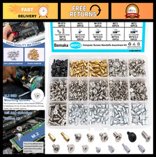 480PCS M.2 SSD Screws & Standoffs Kit for Motherboard, HDD, PC Case & Fan picture