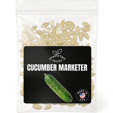 Marketmore 76 Cucumber Seeds 200+, Heirloom Non-GMO, Slicing Cucumbers picture