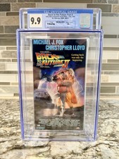 1989 Back to the Future II 2 VHS MCA, CGC Graded 9.9 A++ Factory Sealed PRISTINE picture