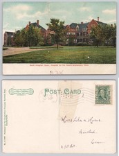 1908 Middletown CT North Hospital for the Insane Asylum Postcard picture