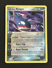 Team Aqua's Kyogre 3/95 Non Holo Rare De Exclusive Pokemon LP picture