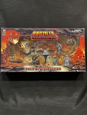 Vintage Godzilla Pack of Destruction Bandai Figures (10 figures total) picture