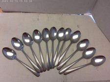 Stainless steel TEASPOONS  Durable Heavy Weight Stainless  (Pack of 12) NEW picture