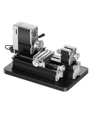 VEVOR Mini Metal Lathe Machine 2.76 x 5.12 in Power Metal Lathe 20,000 RPM 36W picture