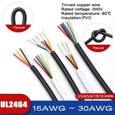 16-30 AWG Multi Core PVC Cable 2/3/4/5/6/7/8/9/10 Core Signal Power Data Wire picture