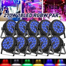 U'King 270W PAR Light 18LED Beam RGBW DMX Club DJ Disco Party Show Stage Lights picture