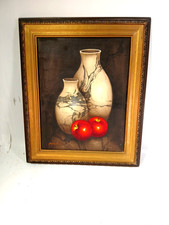 Exquisite Vintage Oil On Canvass Still Life, Fine Art picture