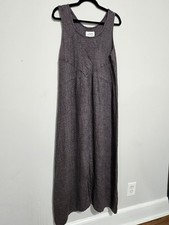 Flax by Jeanne Engelhart Vintage Linen Maxi Dress Medium  picture