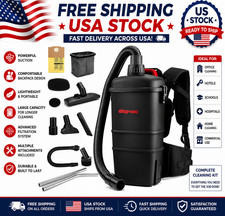 5430299 Backpack Vacuum Commercial, 1.5 Gallon 4.5 PHP Ergonomic Canister Vac... picture