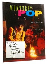 Joel Selvin MONTEREY POP June 16-18, 1967 Signed 1st Edition 1st Printing picture
