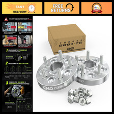 20mm Wheel Adapters 5x112 Hubcentric 66.6mm to 57.1mm for Audi Benz - 2pc M14x1. picture