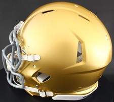 Notre Dame Fighting Irish Riddell Speed Full Size Authentic NCAA Football Helmet picture