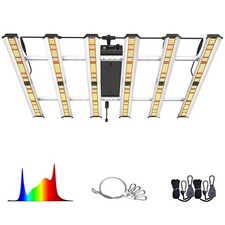 5000W Spider LED Commercial Grade Grow Light Full Spectrum for Hydroponics 5x5ft picture