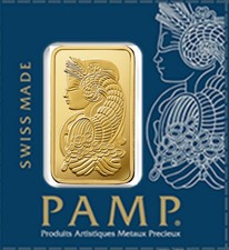 1 gram Gold Bar - PAMP Suisse Multigram .9999 Fine Gold Fortuna Bar picture