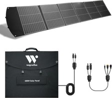 400W Solar Panel Foldable Portable Solar Charger Waterproof Outdoor RV Camping picture