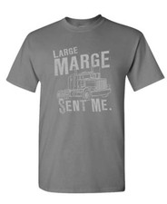 LARGE MARGE SENT Me - Unisex Cotton T-Shirt Tee Shirt picture
