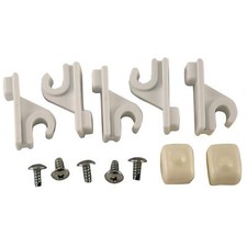 Schulte 1464666511 Adjustable Pole Clips And Caps picture