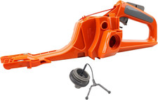 Fuel Tank Assembly Rear Handle Fuel Tank Trigger Assembly for Hus 395XP Chainsaw picture