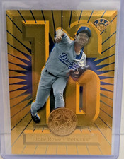 1997 Leaf - 22 Karat Gold Leaf Stars Hideo Nomo #14 /2500 picture