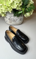 A.P.C Rue Madame Paris Leather Modern Charlie Casual Loafer size EU 35/US 5 picture