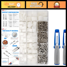 678PCS Pin Connectors Kit - 2/3/4/6/9/12 Pin Housing, Crimp Terminals, Extractor picture