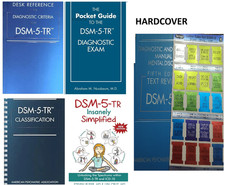 DSM 5 TR (HC)+ Tab+ Desk Reference (PB)+ pocket guide + classification +simplifi picture