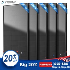 100W 200W 400W 800W 1000W Watt Solar Panel Mono 12V N-Type RV Home Off-Grid picture