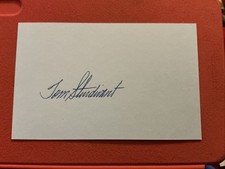 Tom Sturdivant 🔥🔥1956 Yankees 🔥🔥🔥RARE Autograph 🔥🔥🔥🔥🔥🔥🔥🔥 picture