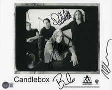 Candlebox Band by 4 Autographed Signed 8x10 Photo Certified Authentic BAS COA picture
