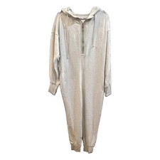 NWT Free People Movement x HATCH Maternity Warm Up Jumpsuit Small Romper Grey S picture