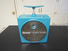 Panasonic RQ-830S TNT Blue Plunger Portable 8-Track Player UNTESTED PARTS/REPAIR picture