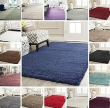 5 x 8 Shag Area Rugs 5' 8' Accent Carpet Rug Solid 2