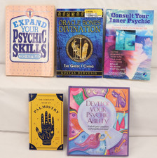 Lot of 5 Psychic / Divination / Palmistry Books, B877 picture