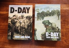 D-DAY THEN AND NOW [2 VOLUMES] WINSTON RAMSEY,  HISTORY of WWII, D-Day. MINT picture