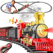 Train Set with Remote Control, Luxury Tracks, Smoke, Lights & Sound picture