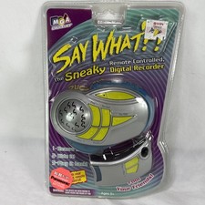 RARE Y2K Toy MGA SAY WHAT ? The Sneaky Remote Controlled Digital Recorder NEW picture