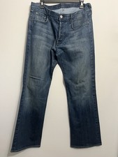 Vintage Seven 7 For All Mankind Men’s Relaxed Jeans Size 36x30 Button Fly USA picture