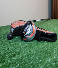 Cobra AMP Hybrid 3 19* RH, Aldila RIP 70g Stiff Graphite Shaft, Adjustable, Used picture