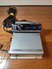 Alpine RUX-C701 + PXA-H701 Digital Sound Processor DSP Set Car Audio picture