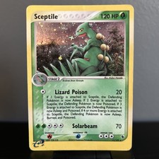 Sceptile 11/109 Pokemon Card TCG Ruby & Sapphire Holo Rare 2003 picture