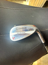 TaylorMade Milled Grind 58°/11 Lob Wedge RH Steel Shaft Stiff Flex picture