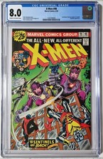 X-MEN #98 CGC 8.O  1976 Sentinels & Jack Kirby & Stan Lee Cameo, Marvel Comic picture