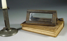 Simple Primitive Water Magnifier with Early Glass Folk Art picture