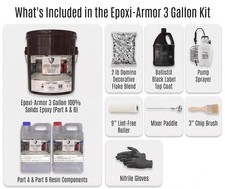 Epoxi-Armor 3 Gal Garage Epoxy DIY Kit – 100% Solids Epoxy picture