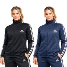 Women's Tracksuit Set 2 Piece Athletic Jogging Suit Full Zip Jacket Pants picture
