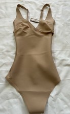 Skims NWT CS Plunge Bodysuit Clay Size XS picture