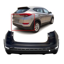 2019-2021 Hyundai Tucson 2-Piece Rear Bumper Cover Kit HY1100237 HY1115122 picture