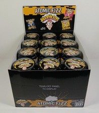 Warheads Atomic Fizz Extreme Sour Hard Candy 12 New 1.48 Oz Cans Assort Flavors picture